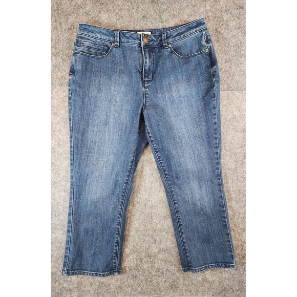 Coldwater Creek Denim - Coldwater Creek Brand Jeans Womens P10 (Measures 31x20) Medium Wash Cotton Blend